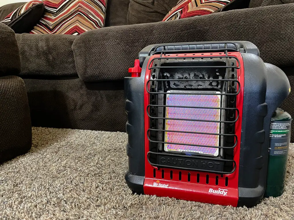 Photo of Mr Heater Portable Buddy Heater in my living room