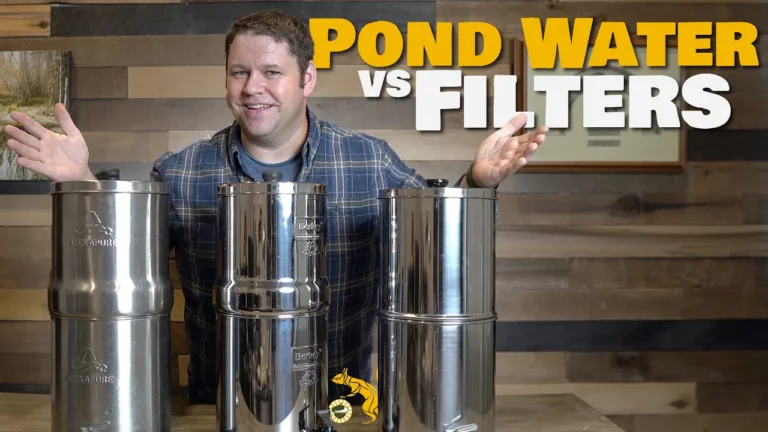 Pond Water vs Water Filters (Berkey | Alexapure | Purewell)