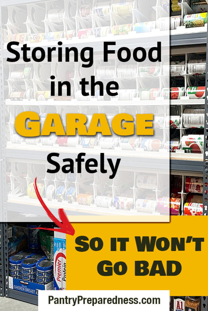 Storing food in the garage—how to make it safe 1